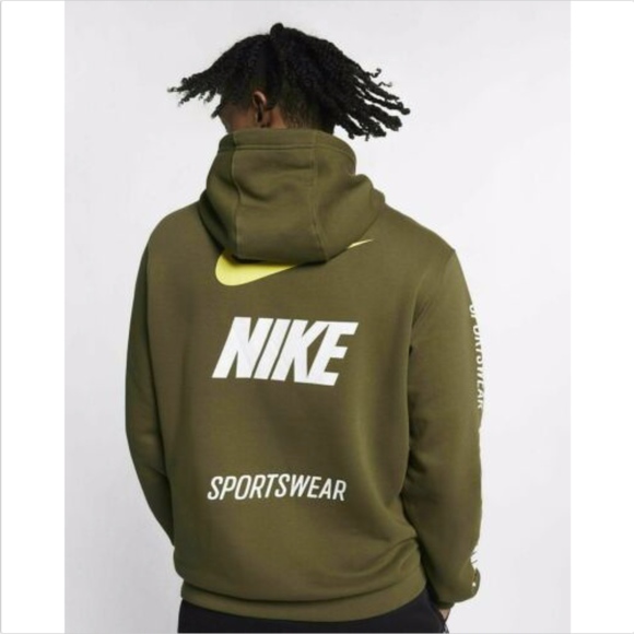 NIKE SPORTSWEAR NSW CLUB MICROBRANDING HOODIE - Picture 3 of 6